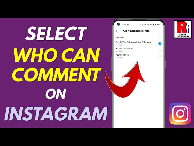How to Control Who Can Comment on Your Instagram Posts