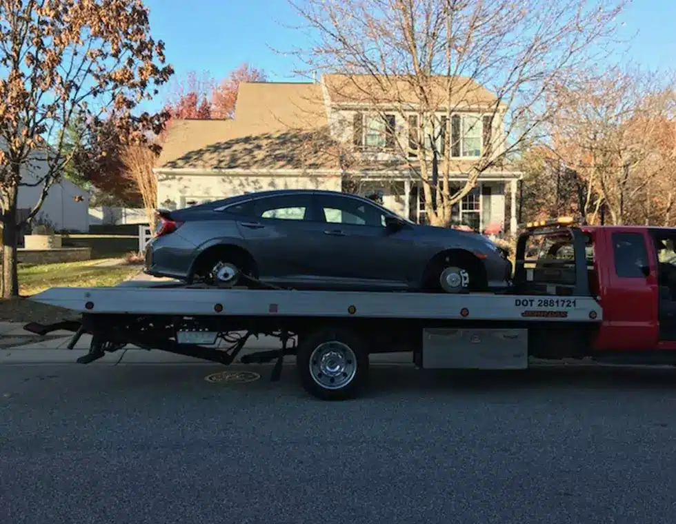 long-distance towing service in Baltimore